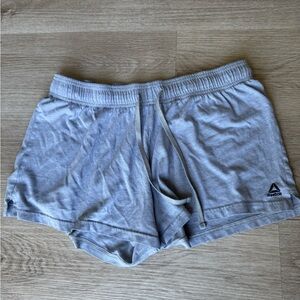 Reebok Light Gray Women's Athletic Shorts